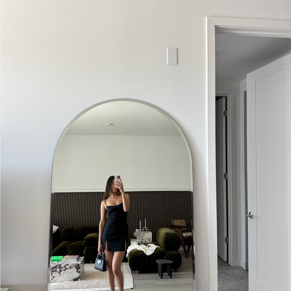 ARE YOU AM I Black Mini Dress - Picture 3 of 13